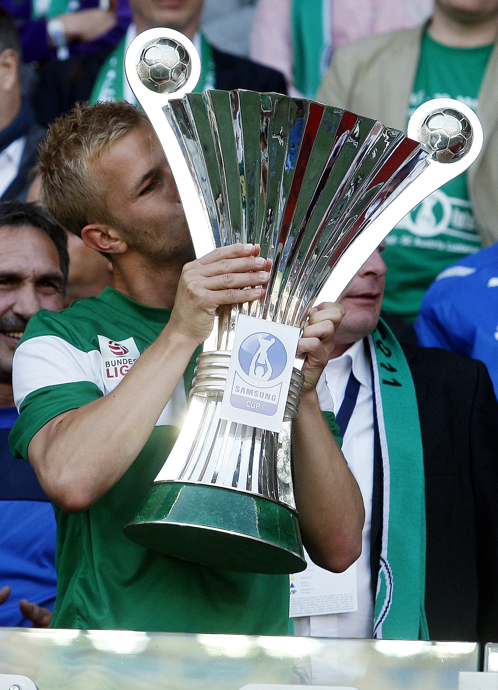 Peter Hackmair beim Cupsieg